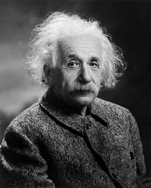 A Photo of Albert Einstein